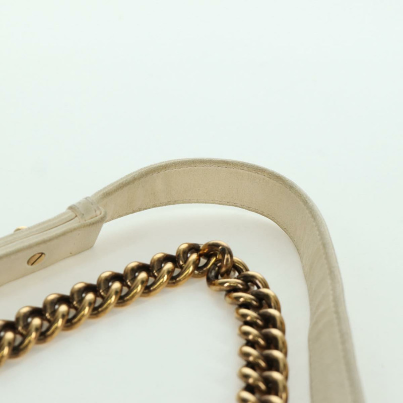 【日本直送】香奈兒 Boy Chanel 28 古巴鏈條亮片包，金色雙C標誌皮革款，正品編號 173370SAM-14