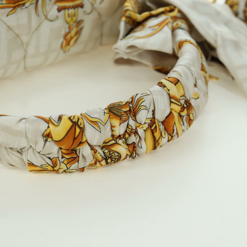 【日本直送】FENDI Zucca 帆布 Fenderche VERSACE Mamma Baguette 包款白色正品 173367SAM-6