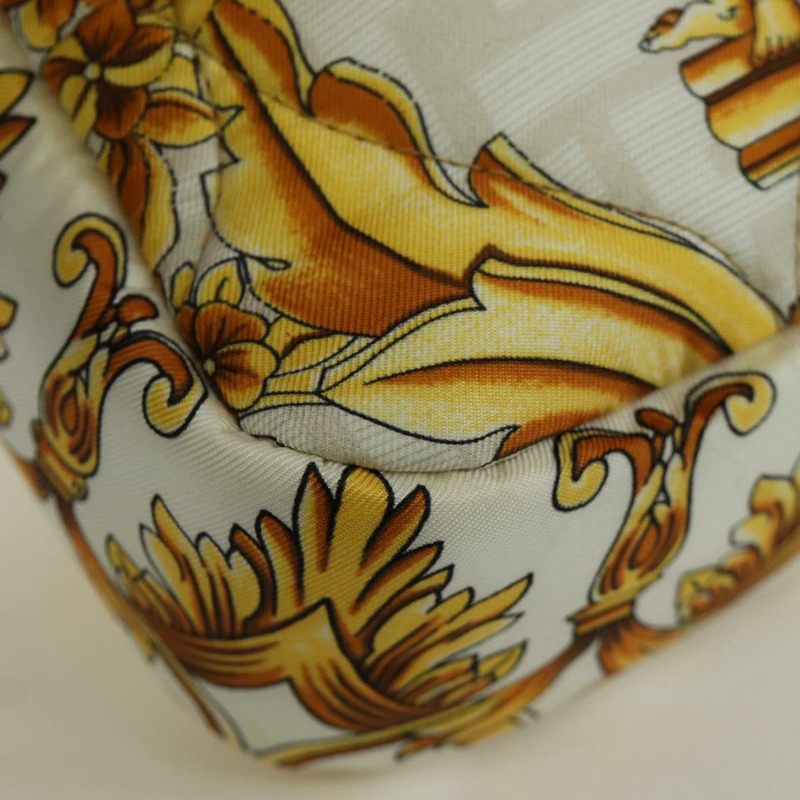 【日本直送】FENDI Zucca 帆布 Fenderche VERSACE Mamma Baguette 包款白色正品 173367SAM-15