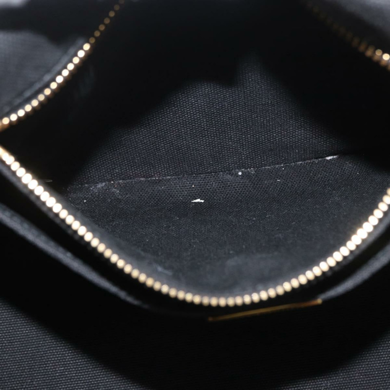 【日本直送】PRADA Canapa GM 手提包 牛仔布 2way 黑色金色 正品 BSZ264-10