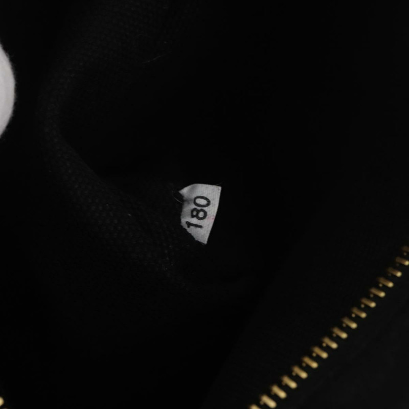 【日本直送】PRADA Canapa GM 手提包 牛仔布 2way 黑色金色 正品 BSZ264-11