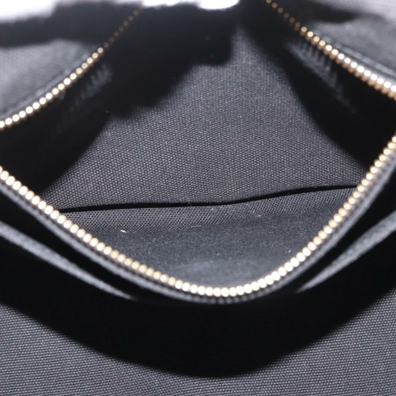 【日本直送】PRADA Canapa GM 手提包 牛仔布 2way 黑色金色 正品 BSZ264-24