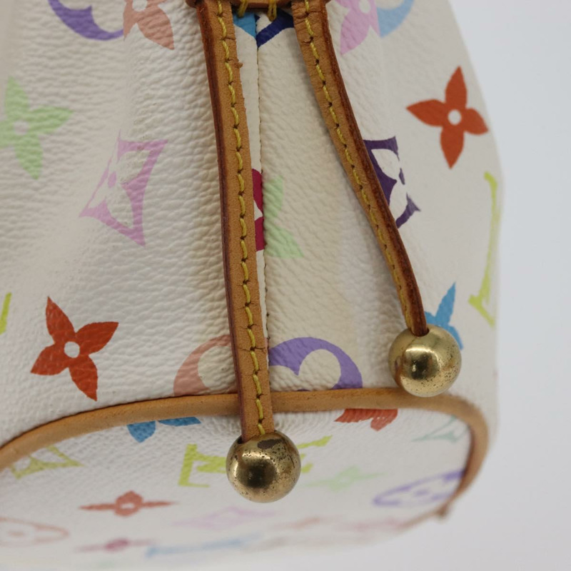 【日本直送】路易威登 Monogram Multicolor Teda PM 手提包 白色 M92348 LV 正品 ka2944V-7