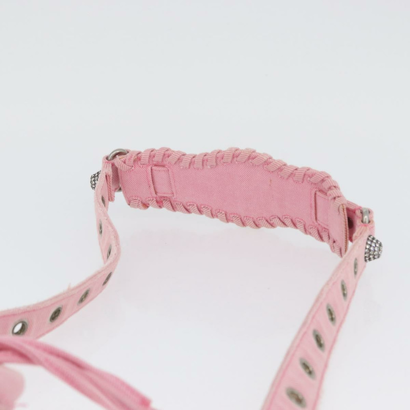 【日本直送】BALENCIAGA Neo Kagol 手提包 牛仔褲 2way 粉紅色銀色 Auth ka3034V-14