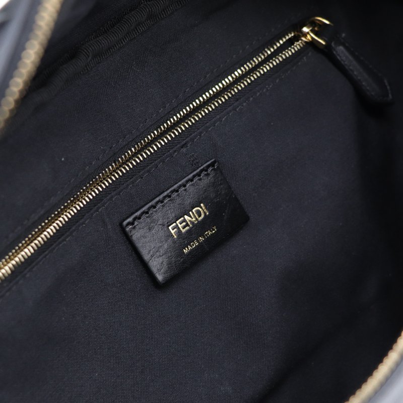 FENDI 黑色 腰包-9