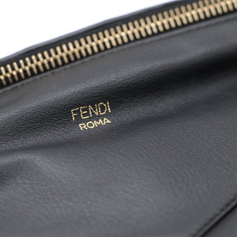 FENDI 黑色 腰包-12