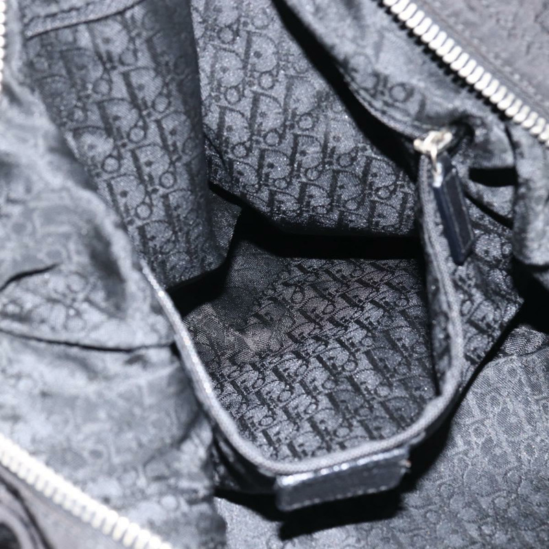 【日本直送】Christian Dior 尼龍托特包 黑色 銀色 正品 BSZ026V-9