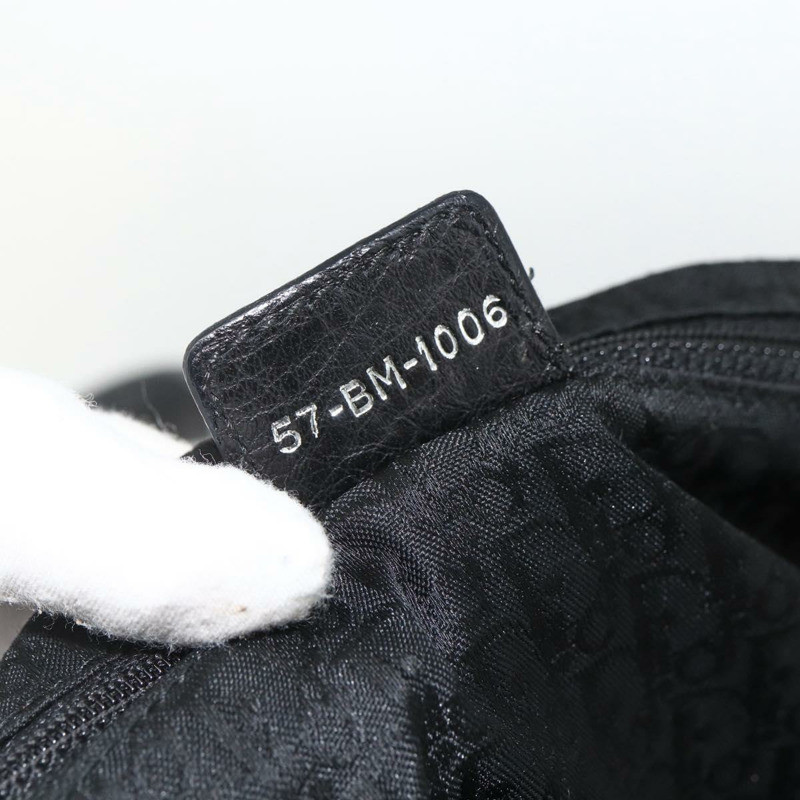 【日本直送】Christian Dior 尼龍托特包 黑色 銀色 正品 BSZ026V-10