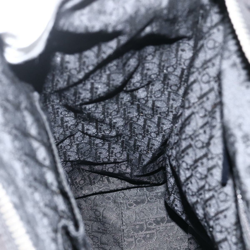 【日本直送】Christian Dior 尼龍托特包 黑色 銀色 正品 BSZ026V-13