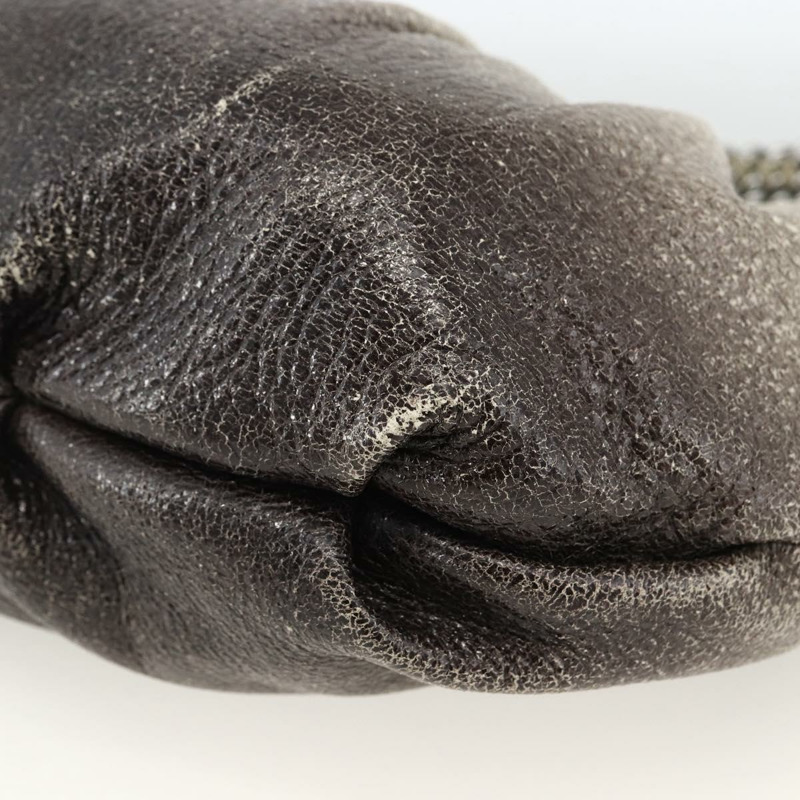 【日本直送】PRADA 鏈條手提包 皮革 白色 銀色 正品 BSZ318V-7