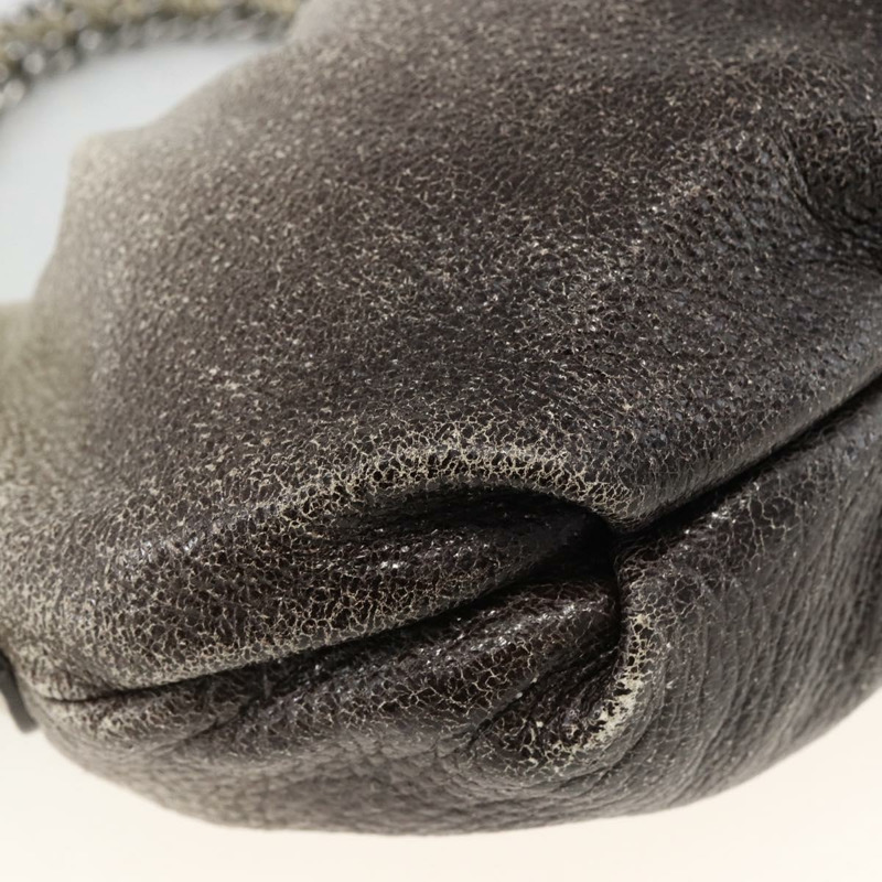 【日本直送】PRADA 鏈條手提包 皮革 白色 銀色 正品 BSZ318V-16