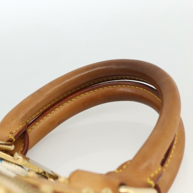 【日本直送】路易威登 Monogram Multicolor Alma 手提包 白色 M92647 LV 正品 BA11247V-7