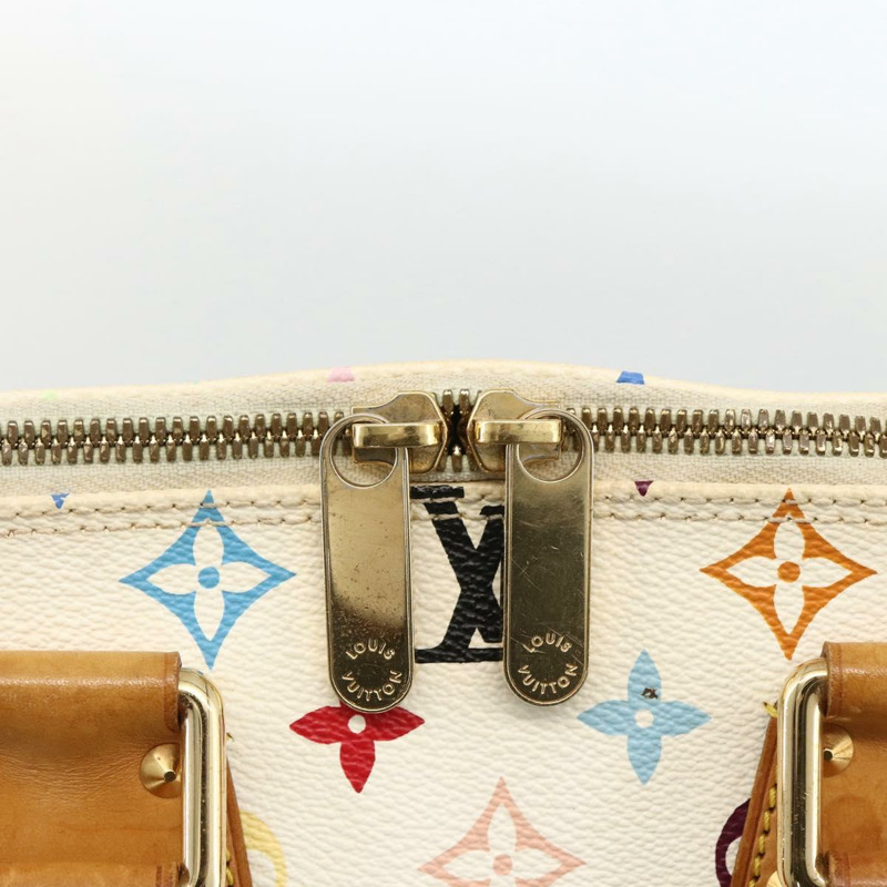 【日本直送】路易威登 Monogram Multicolor Alma 手提包 白色 M92647 LV 正品 BA11247V-16