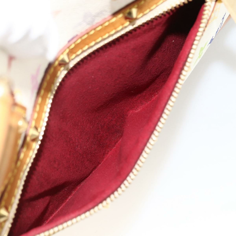 【日本直送】路易威登 Monogram Multicolor Alma 手提包 白色 M92647 LV 正品 BA11247V-20