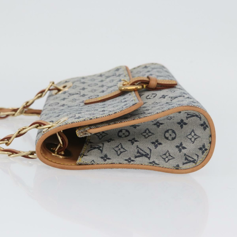 【日本直送】路易威登 Monogram Mini Camille 鏈條包 藍色 M92002 正品 174152SAV-3