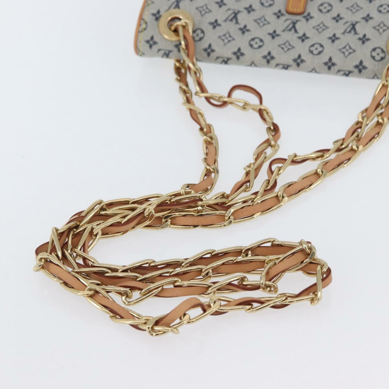 【日本直送】路易威登 Monogram Mini Camille 鏈條包 藍色 M92002 正品 174152SAV-6