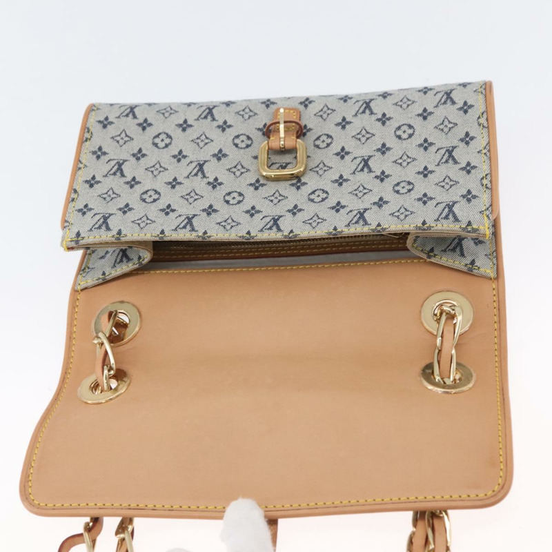 【日本直送】路易威登 Monogram Mini Camille 鏈條包 藍色 M92002 正品 174152SAV-8