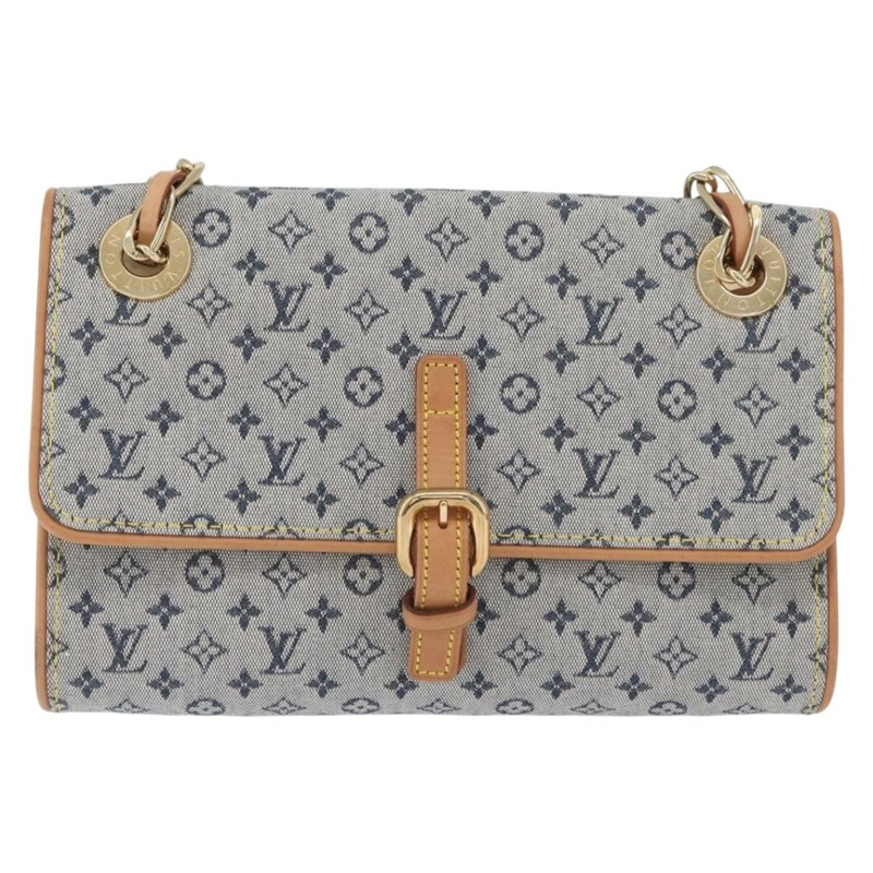 【日本直送】路易威登 Monogram Mini Camille 鏈條包 藍色 M92002 正品 174152SAV-12