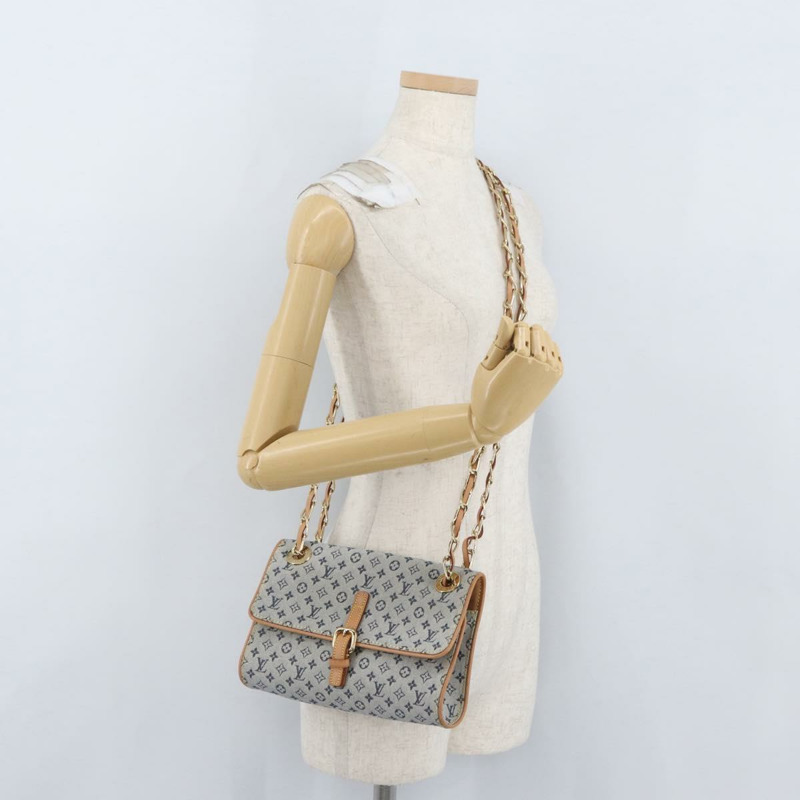 【日本直送】路易威登 Monogram Mini Camille 鏈條包 藍色 M92002 正品 174152SAV-24