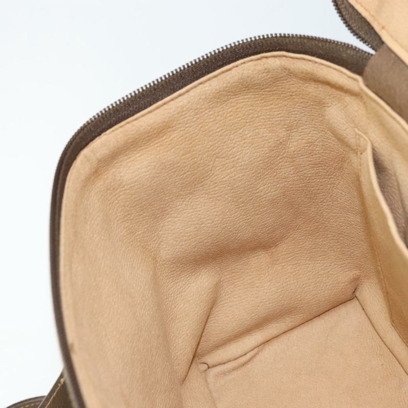 【日本直送】GUCCI GG Supreme Web Sherry Line 手提包 PVC 米色 金色 904 02 069 Auth LNZ716-21