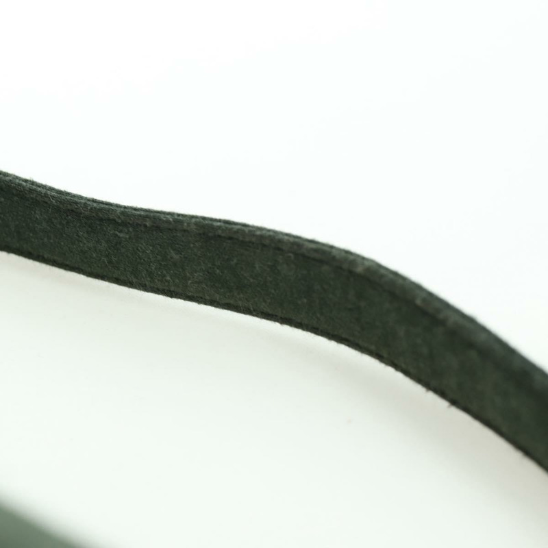 【日本直送】FENDI Mamma Baguette 肩背包 針織綠 銀色 正品 am11047V-13