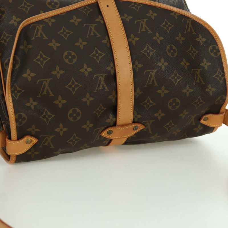 【日本直送】路易威登 Monogram Saumur 35 肩背包 M42254 LV Auth am11030V-5