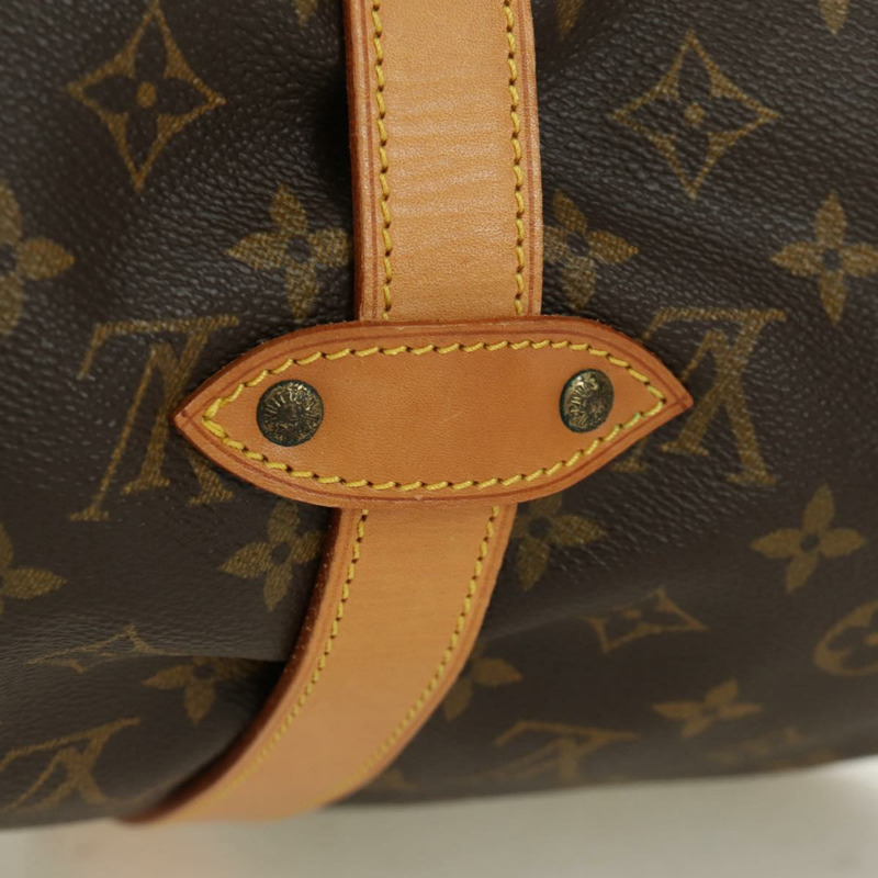 【日本直送】路易威登 Monogram Saumur 35 肩背包 M42254 LV Auth am11030V-6