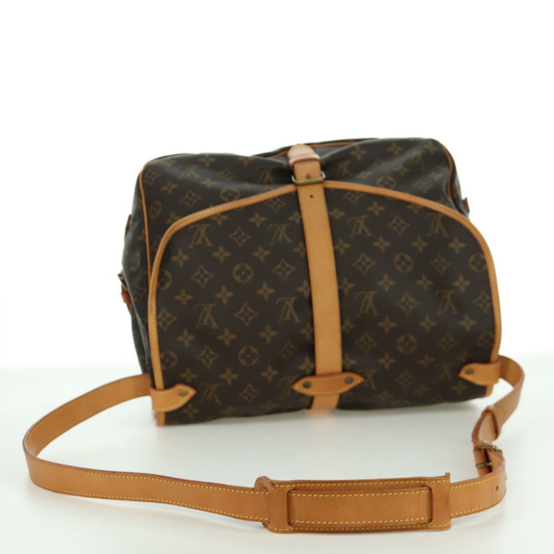 【日本直送】路易威登 Monogram Saumur 35 肩背包 M42254 LV Auth am11030V-7