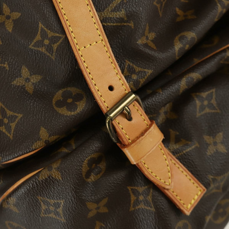 【日本直送】路易威登 Monogram Saumur 35 肩背包 M42254 LV Auth am11030V-20