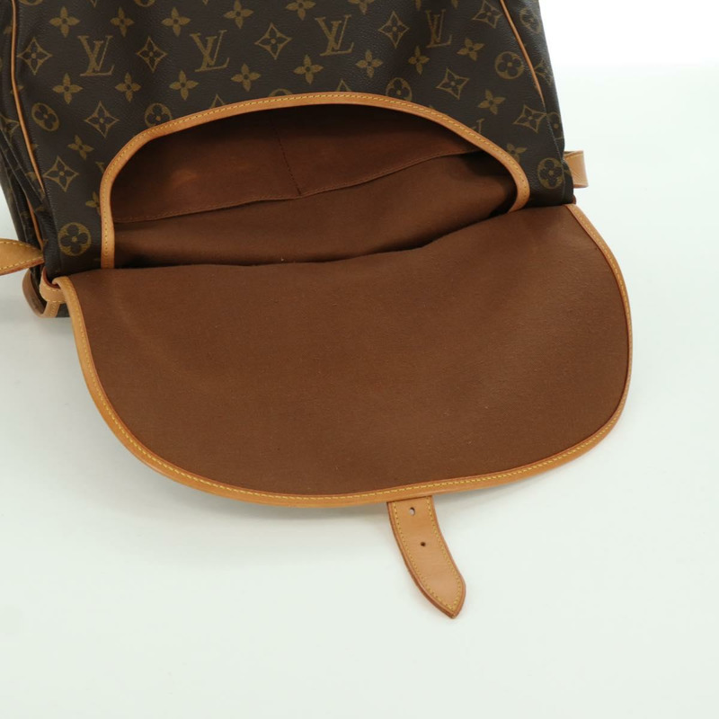 【日本直送】路易威登 Monogram Saumur 35 肩背包 M42254 LV Auth am11030V-22
