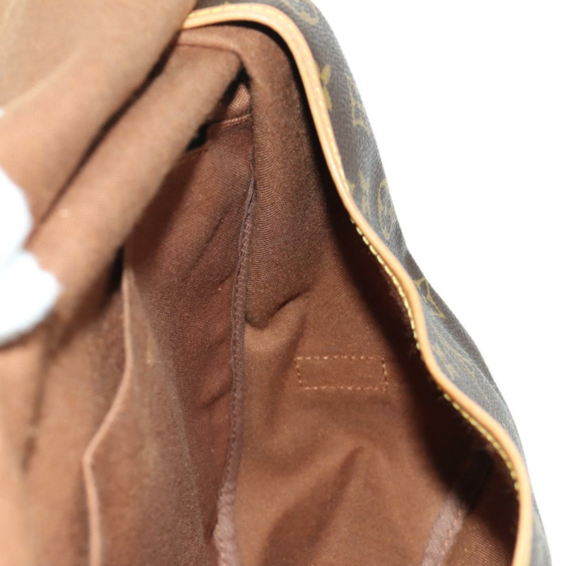 【日本直送】路易威登 Monogram Saumur 35 肩背包 M42254 LV Auth am11030V-24