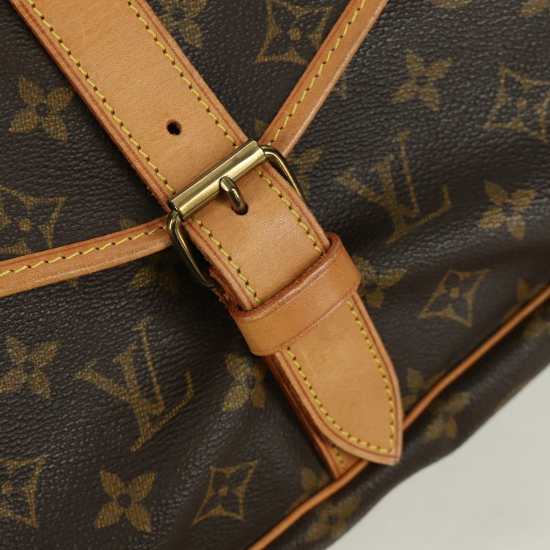 【日本直送】路易威登 Monogram Saumur 35 肩背包 M42254 LV Auth am11030V-27