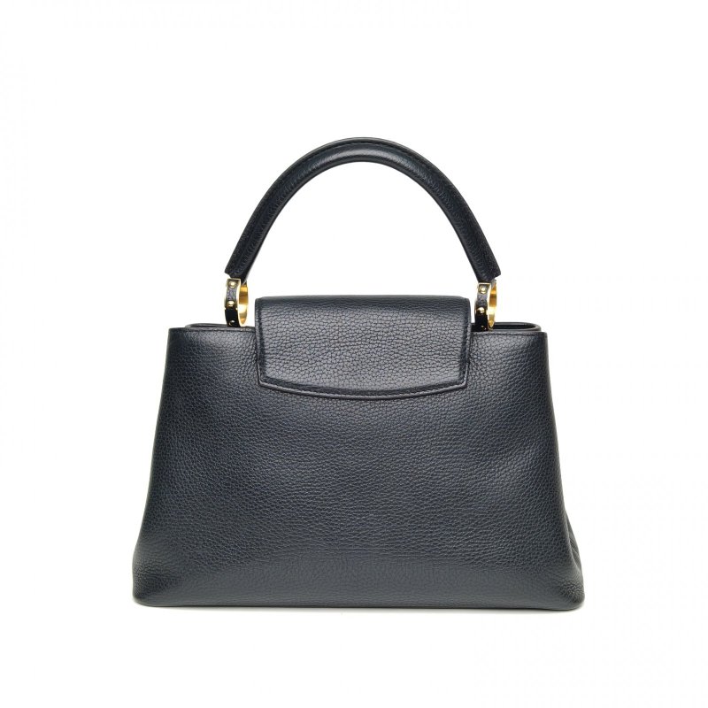 LOUIS VUITTON Capucines小號31.5黑色牛皮金扣2017肩背包-2