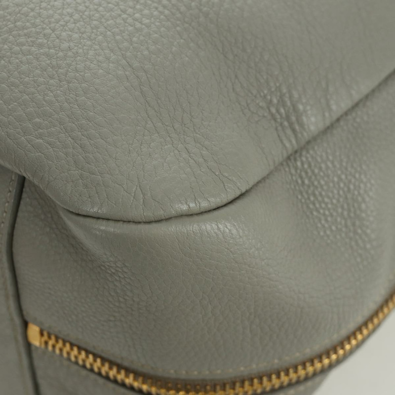 【日本直送】PRADA 灰色金色皮革肩背包 正品 ARZ570V-17