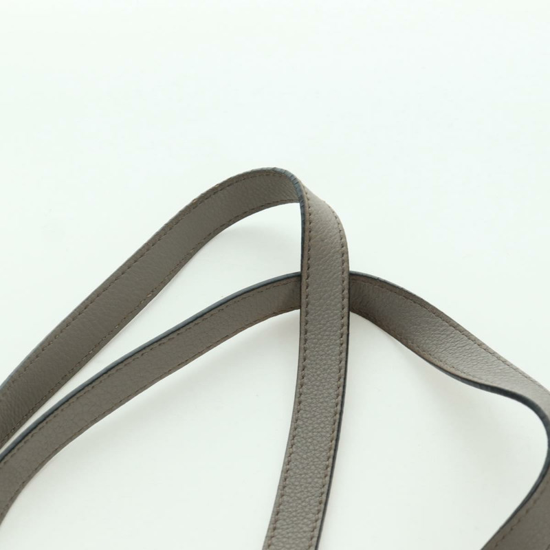 【日本直送】PRADA 灰色銀色皮革手提包 正品 ARZ581V-13