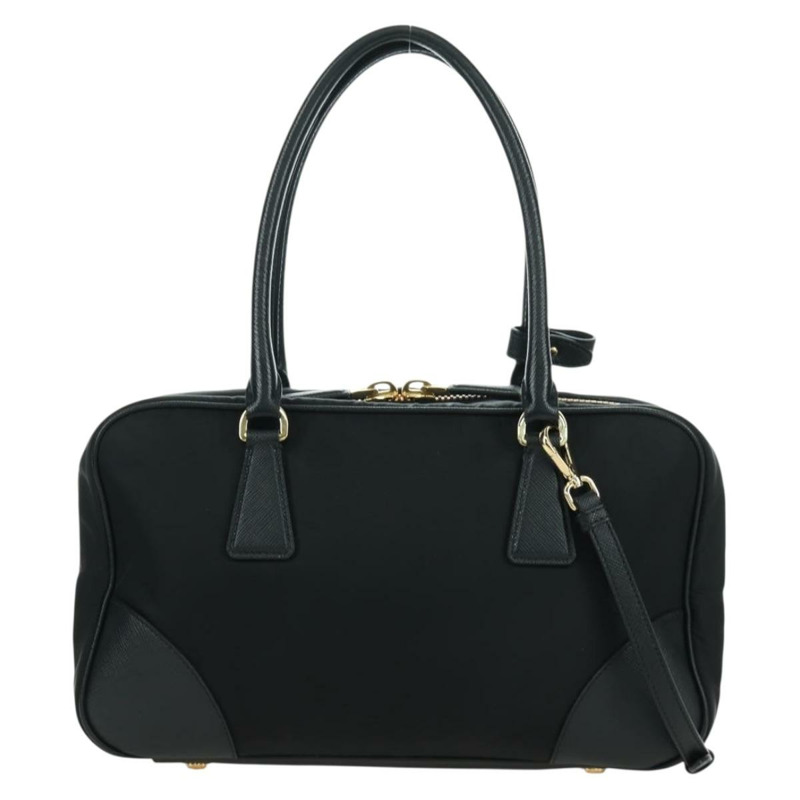 【日本直送】PRADA 尼龍手提包 2way 金色黑色 1BB115 正品 ARZ666SAM-1