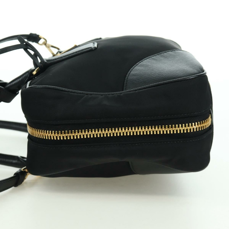 【日本直送】PRADA 尼龍手提包 2way 金色黑色 1BB115 正品 ARZ666SAM-2