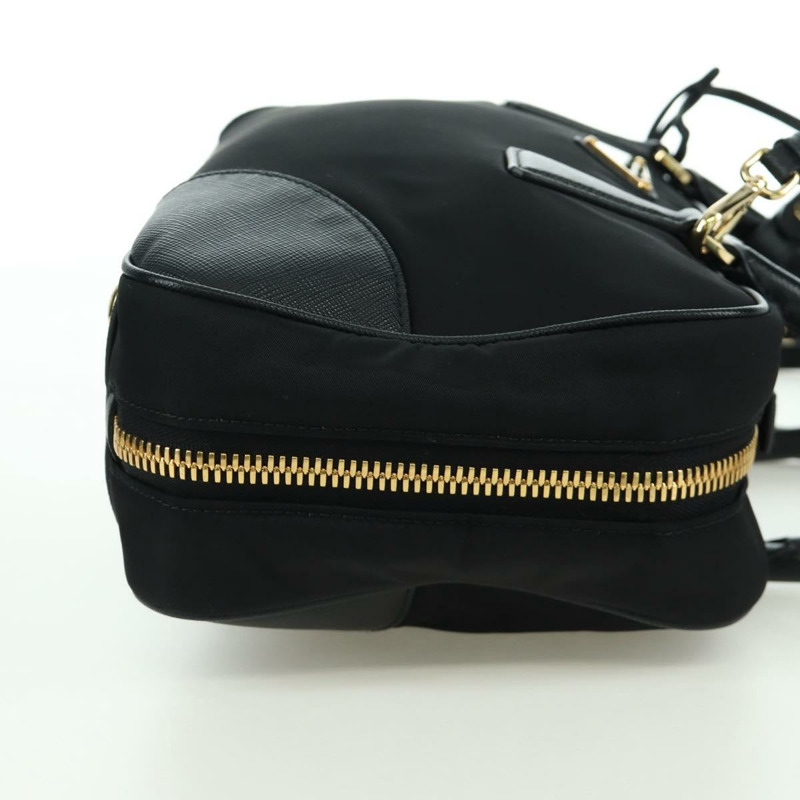 【日本直送】PRADA 尼龍手提包 2way 金色黑色 1BB115 正品 ARZ666SAM-3