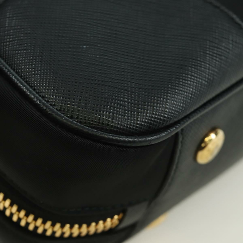 【日本直送】PRADA 尼龍手提包 2way 金色黑色 1BB115 正品 ARZ666SAM-18