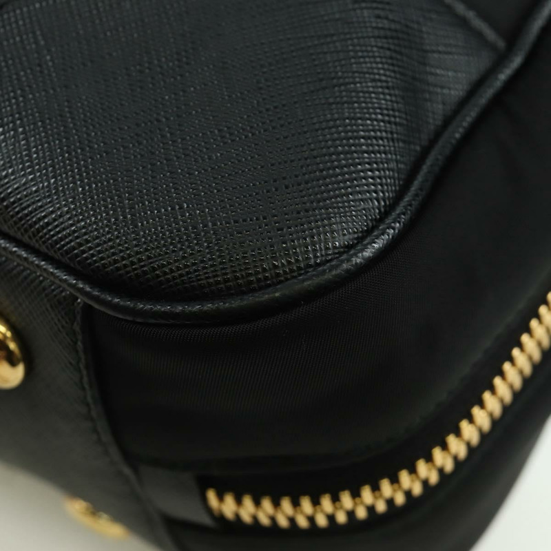 【日本直送】PRADA 尼龍手提包 2way 金色黑色 1BB115 正品 ARZ666SAM-21