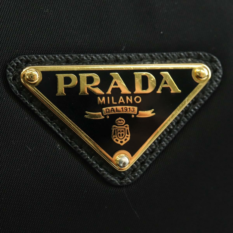 【日本直送】PRADA 尼龍手提包 2way 金色黑色 1BB115 正品 ARZ666SAM-22