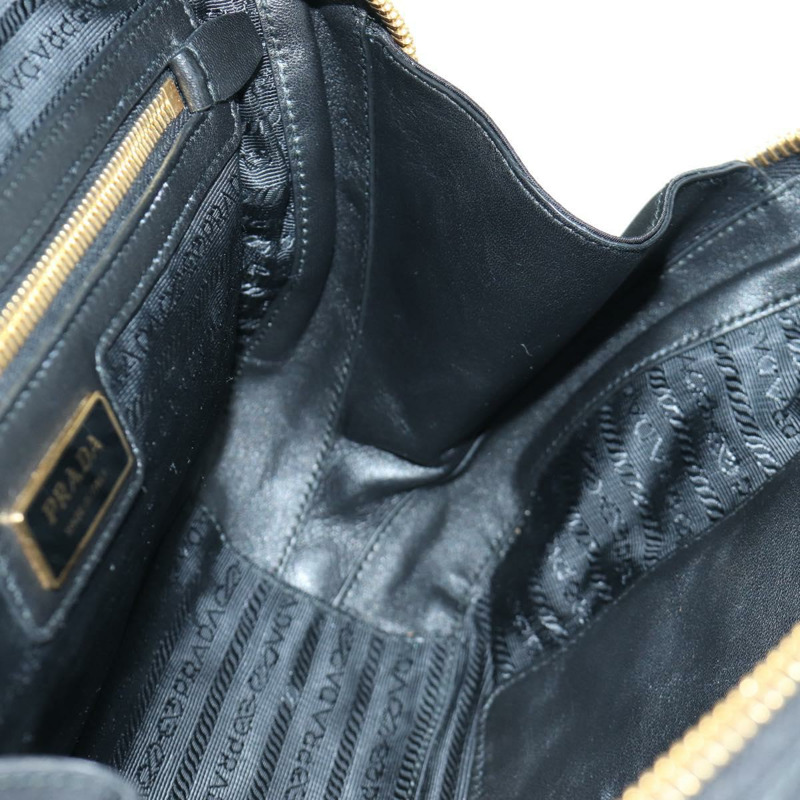 【日本直送】PRADA 尼龍手提包 2way 金色黑色 1BB115 正品 ARZ666SAM-26