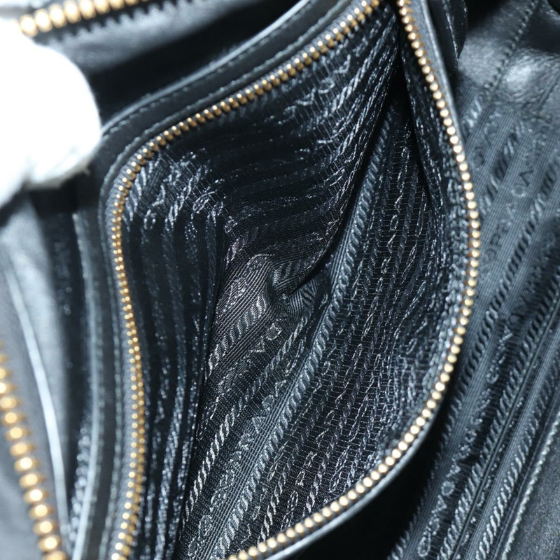 【日本直送】PRADA 尼龍手提包 2way 金色黑色 1BB115 正品 ARZ666SAM-28