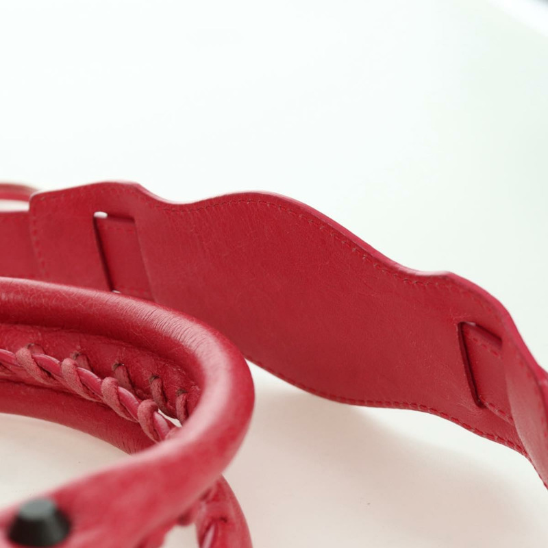 【日本直送】BALENCIAGA The First 手提包 皮革 2way 粉紅色 103208 正品 ARZ707SAV-14