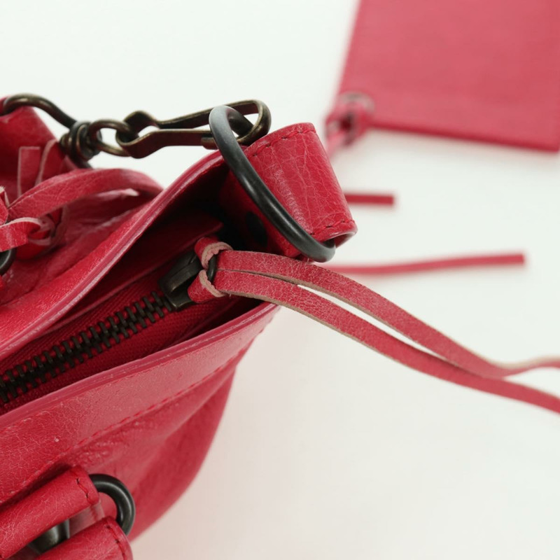 【日本直送】BALENCIAGA The First 手提包 皮革 2way 粉紅色 103208 正品 ARZ707SAV-21