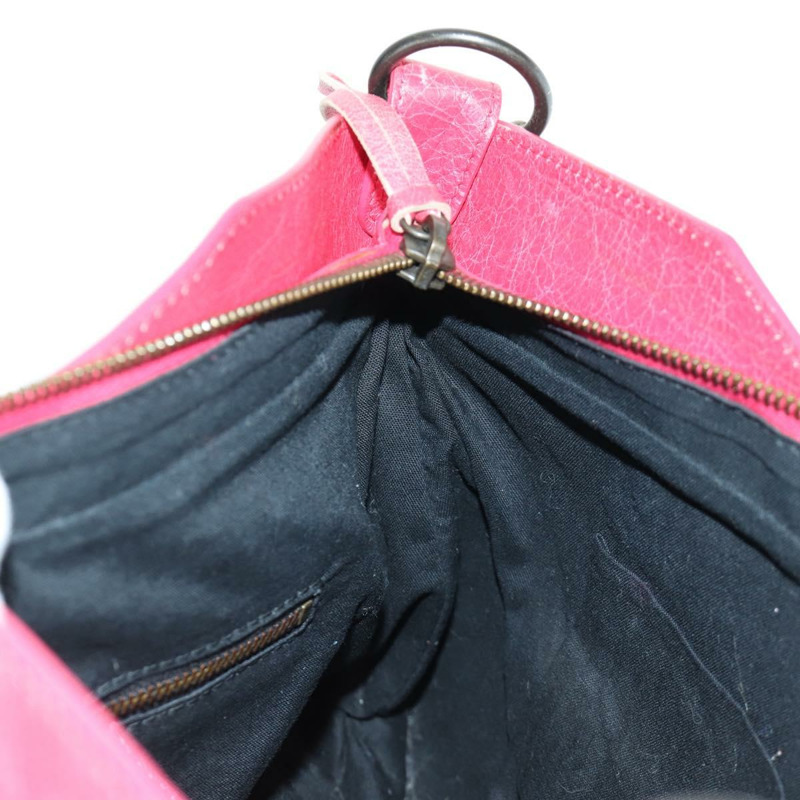 【日本直送】BALENCIAGA The First 手提包 皮革 2way 粉紅色 103208 正品 ARZ707SAV-24