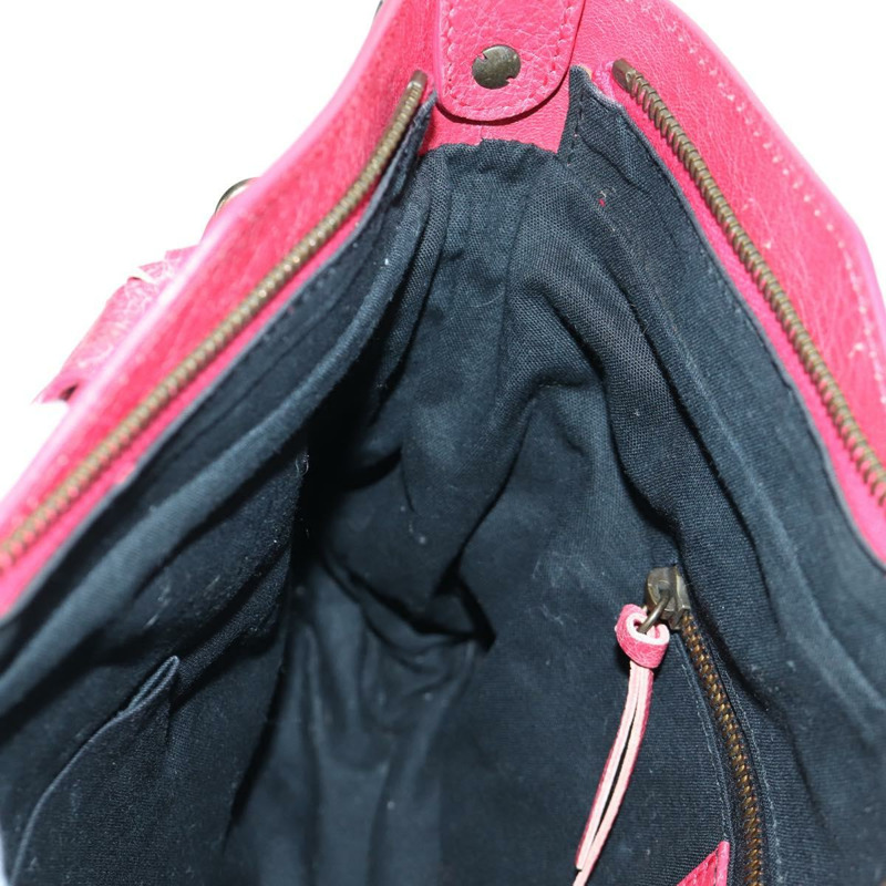【日本直送】BALENCIAGA The First 手提包 皮革 2way 粉紅色 103208 正品 ARZ707SAV-25