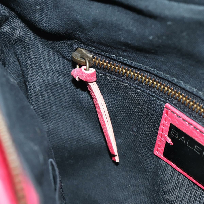【日本直送】BALENCIAGA The First 手提包 皮革 2way 粉紅色 103208 正品 ARZ707SAV-26