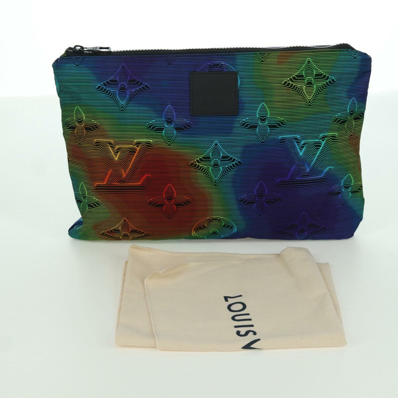 【日本直送】路易威登 手拿包雙麵包尼龍多色 M68777 LV 正品 LNZ761SAM-11