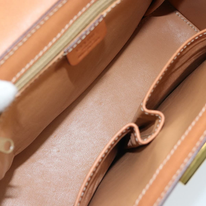 【日本直送】CELINE Macadam帆布手提包 PVC 兩用 米色 金色 正品 BSZ537A-9